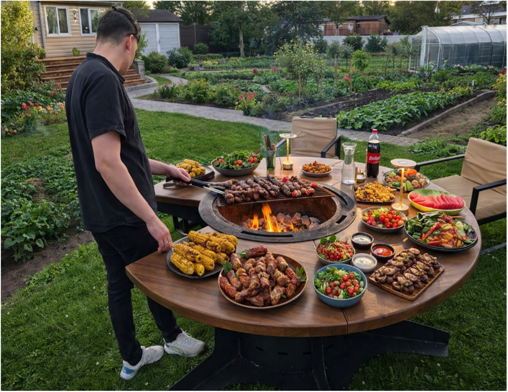 Гриль-стол «Царь-стол»