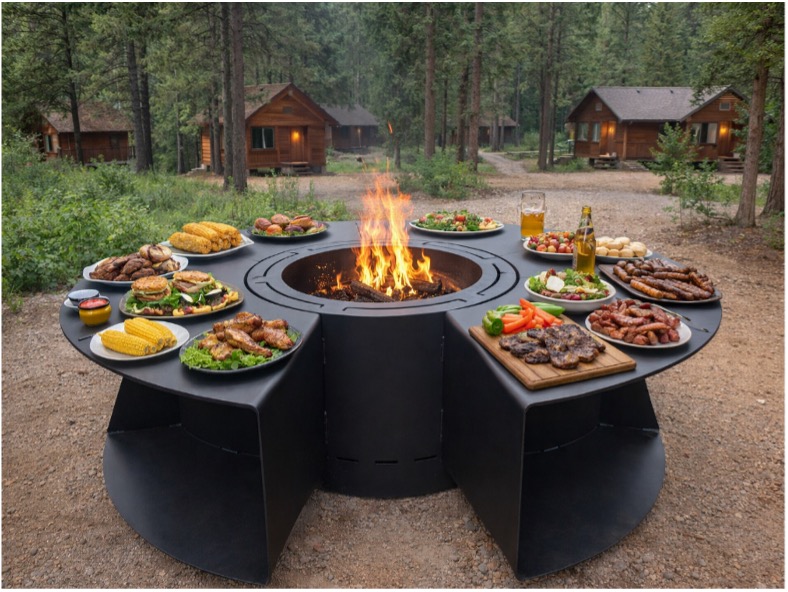 Гриль-стол «ОЧАГ»