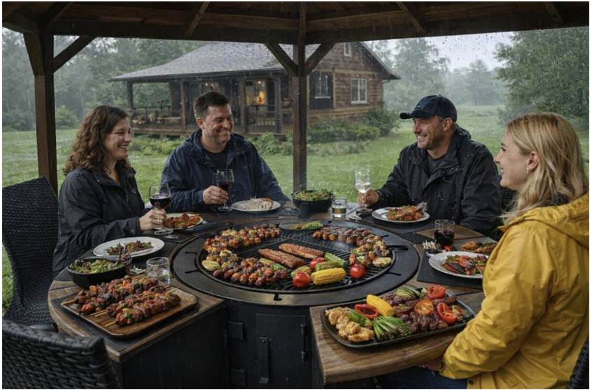 Гриль-стол «ОЧАГ»